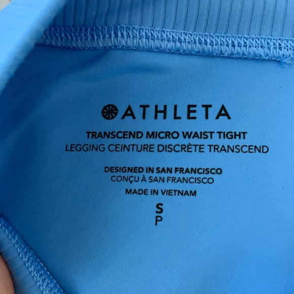 Athleta Transcend High Rise Leggings size Small NWOT - Picture 6 of 7
